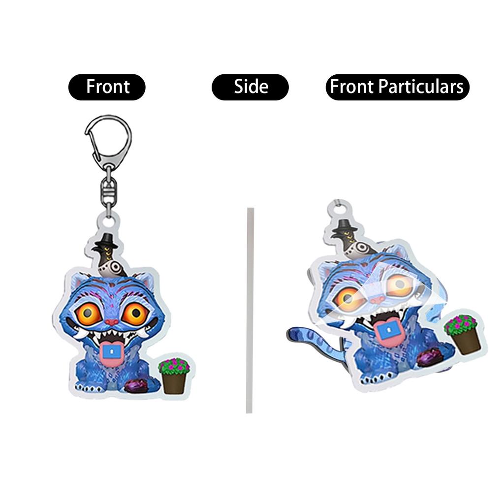 KPOP Witch Hunt Christmas Countdown Calendar Blind Box Car Flat Acrylic Keychain Pendant