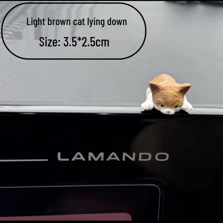 

Милі Прикраси-Котики для Консолі Автомобіля та Пасажирського Сидіння - Аксесуари для Електромобілів