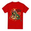Teenage Mutant Ninja Turtles: Mutant Mayhem Unisex Adult Michelangelo & Donatello Pizza Christmas T-Shirt