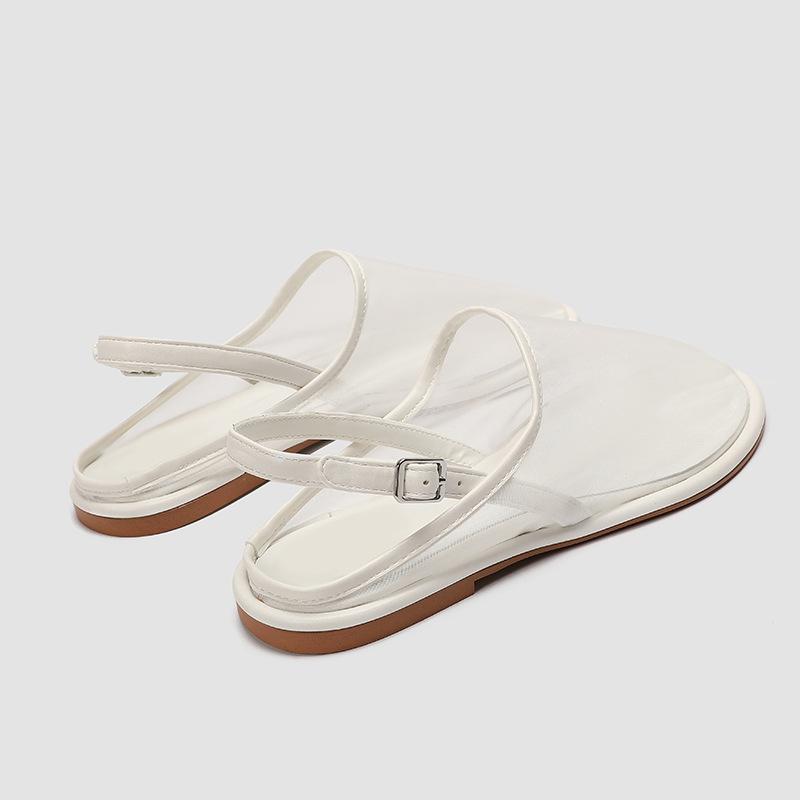 Ins style Air Mesh Women Ballet Flats Comfortable Soft Sole Slingbacks Walking Dance Loafers Spring Summer Casual Shoes