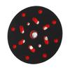6 Inch 150mm Backing Pad with 17 Holes for Orbital Sanders Supporting High Speed Grinding and Sanding with Threaded Attachment