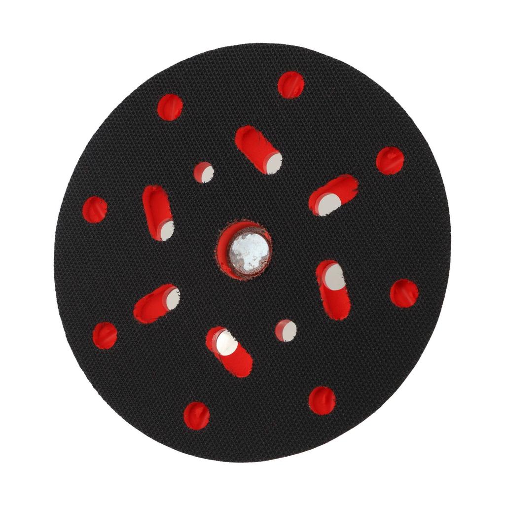 6 Inch 150mm Backing Pad with 17 Holes for Orbital Sanders Supporting High Speed Grinding and Sanding with Threaded Attachment