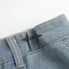 1 Pair Cross Star Waist Buckle Buckle Detachable No Nail No Stitch Waist Button Waist Circumference Change Waist Artifact