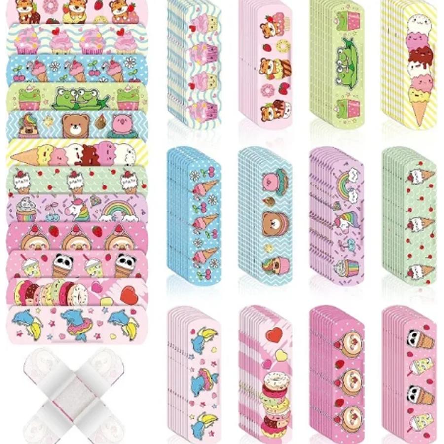 Cartoon Pflaster für Kinder Erwachsene Wundverband Pflaster Klebeband für Erste Hilfe Streifen Patch Wasserdichte Klebepflaster Wundpflaster