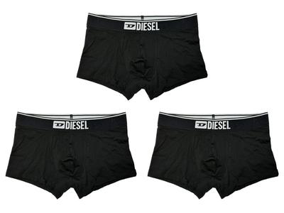Diesel Men's 3-Pack Boxer Briefs, Size Small, Black (Parallel Import)