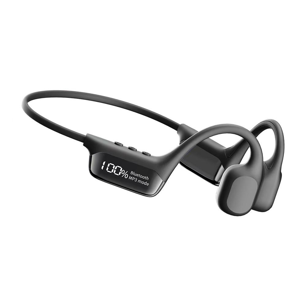 

S10 Waterproof Bone Conduction Bluetooth Headphones for Swimming Standard чорний