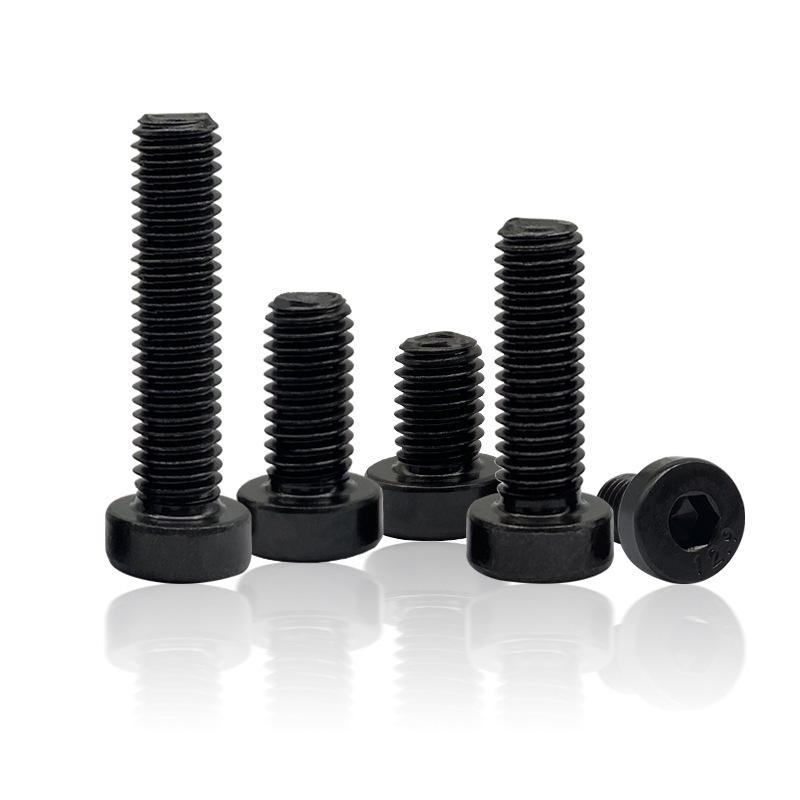 12.9 High Strength Thin Head Hex Socket Cap Screws DIN7984, Low Profile Flat Head Screws M4-M16 M8x30 (2 pcs)