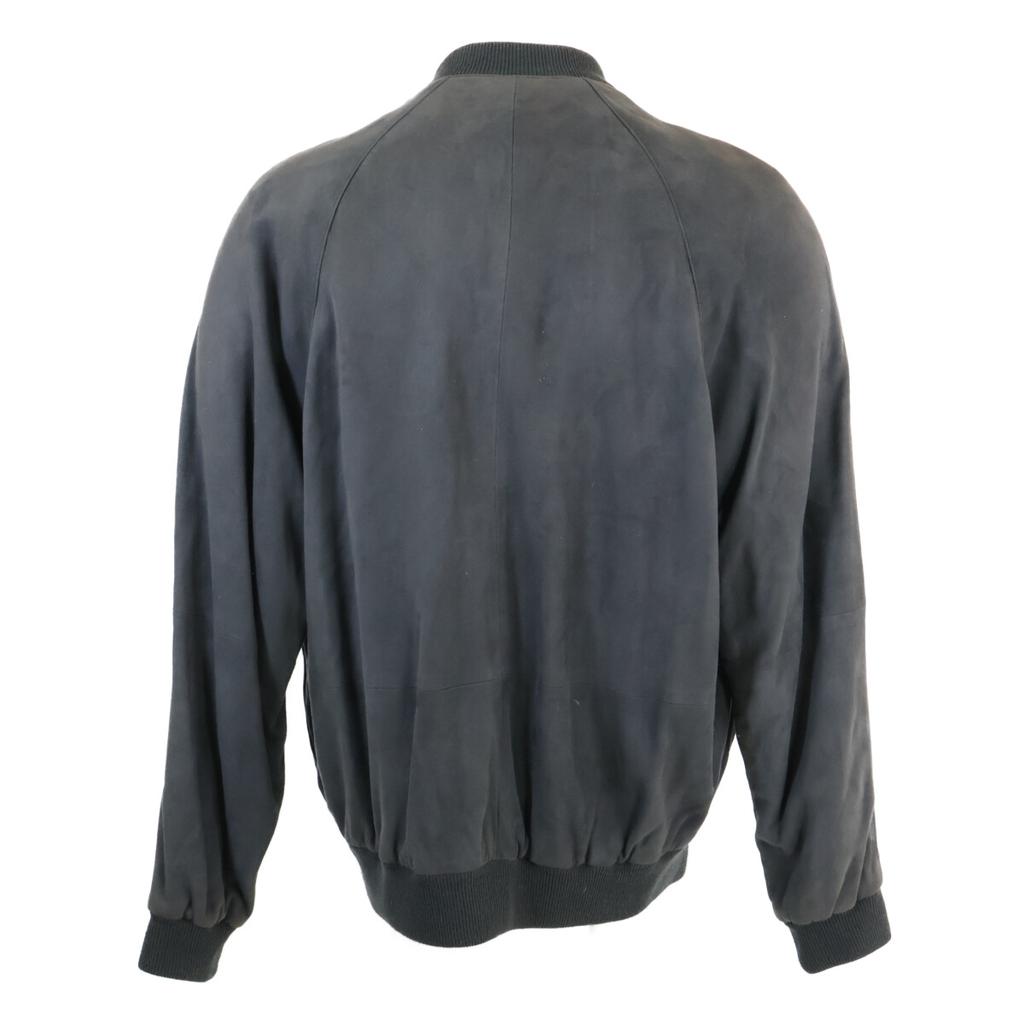 Loewe Suede Zip-Up Jacket 50 grayUsed