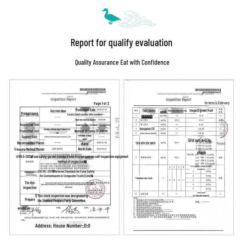 Guizhu Ready-to-Eat Salted Sea Duck Eggs