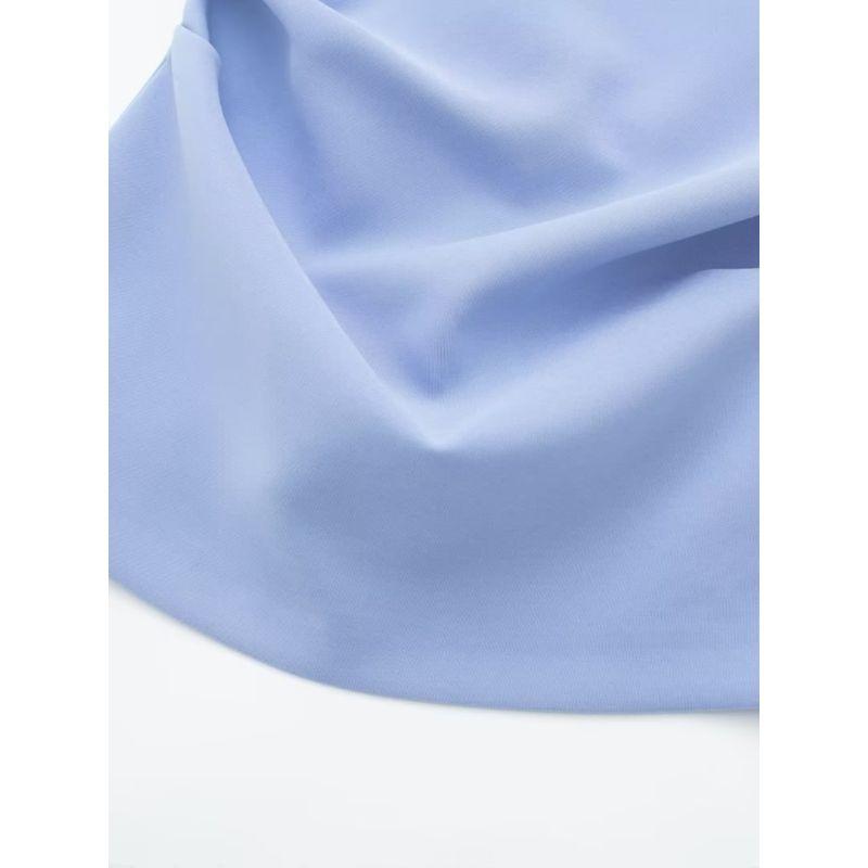 Off-the-Shoulder Kaslead Women's Clothing Sexy Pure Desire Tube Top