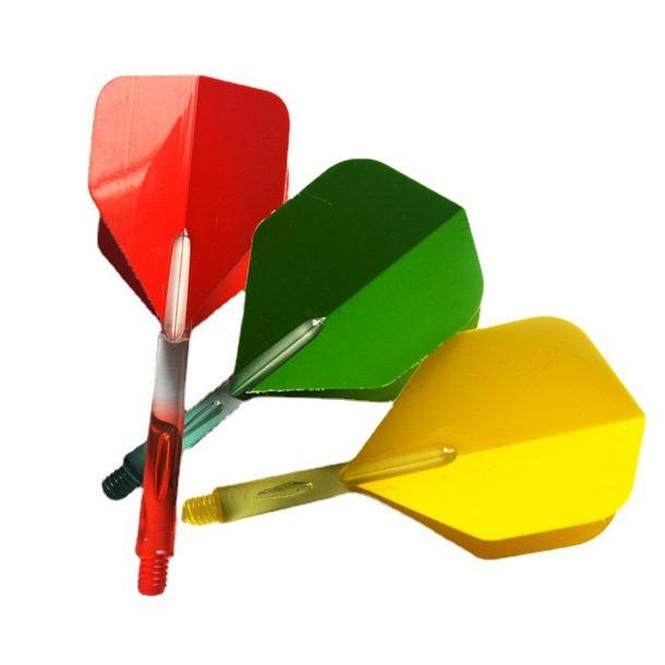 National Flag Pattern Dart Flights - Solid Color Mix & Match Dart Feathers Accessories