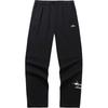 Comfortable Casual Simple Versatile Straight Leg Loose Knit Sports Pants Men Bottoms Basic-Black 172518301S-2