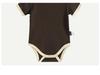Retro-Style Infant Girl Triangle Romper - Lightweight and Trendy Color Block Design for Spring/Summer