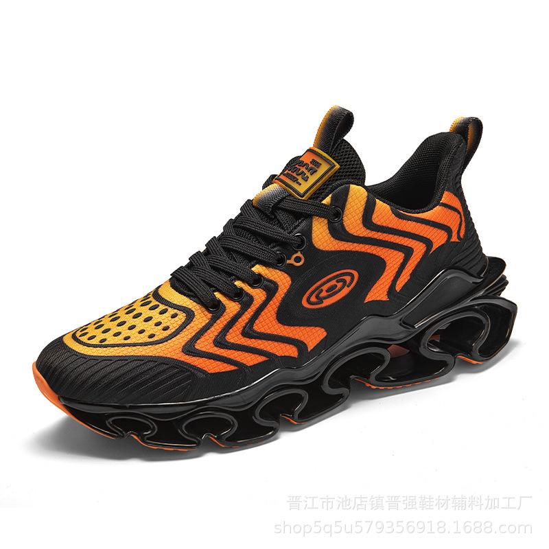 Trendige vielseitige Herren-Laufschuhe in Übergröße, leicht, rutschfest, verschleißfest, Sportschuhe, Outdoor-Mode, Blade-Tide-Schuhe