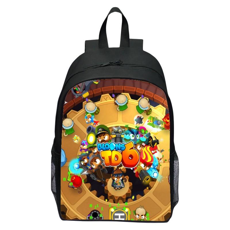 16 Inch Children s Backpack Balloon Tower Anti Bloons TD6 Backpack for Primary and Secondary School Student Boy and Girl Backpac