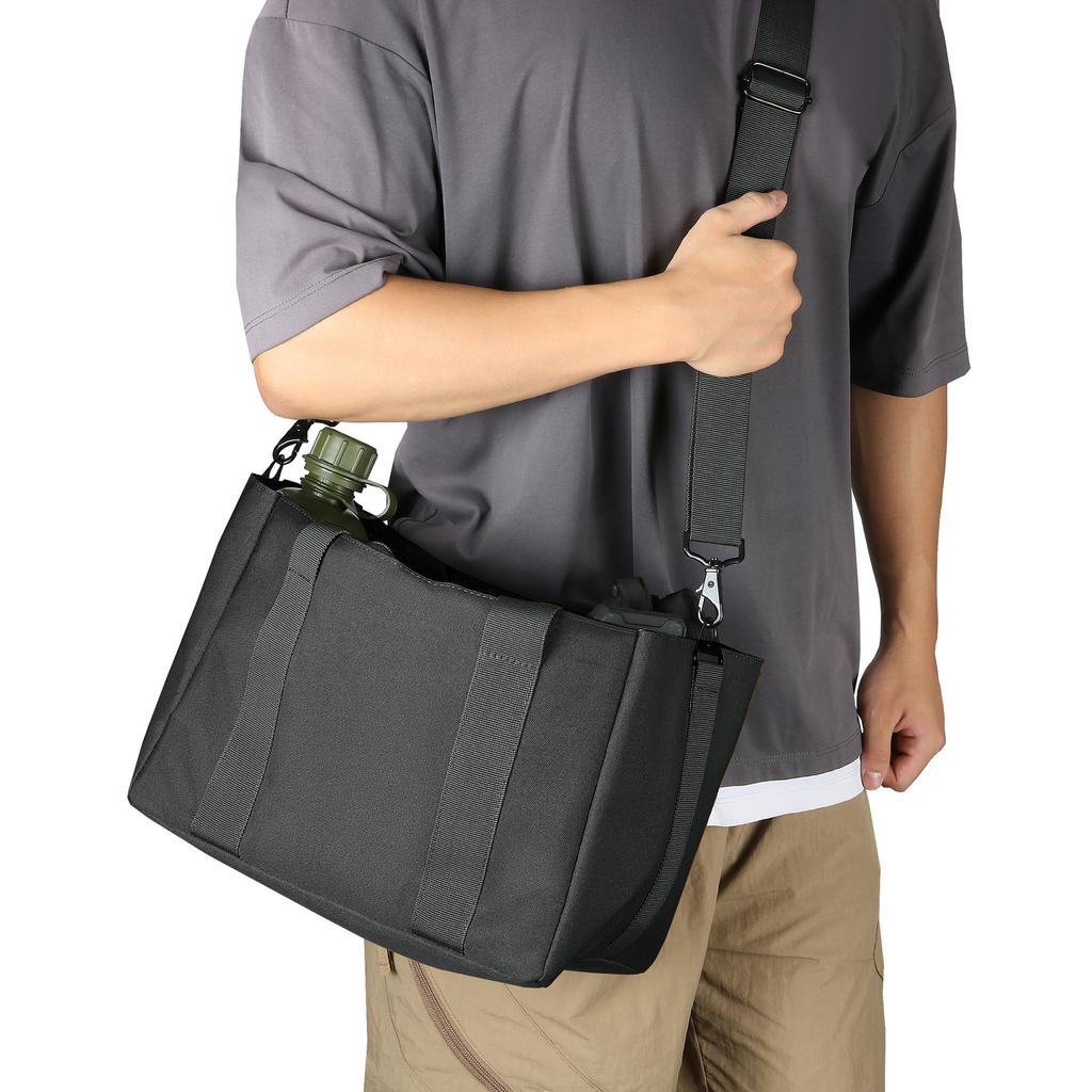 Outdoor Storage Bag Large Capacity Casual Bag Oblique Span Bag Oxford Waterproof Gun Bag Sorting Separation Bag Military Fan
