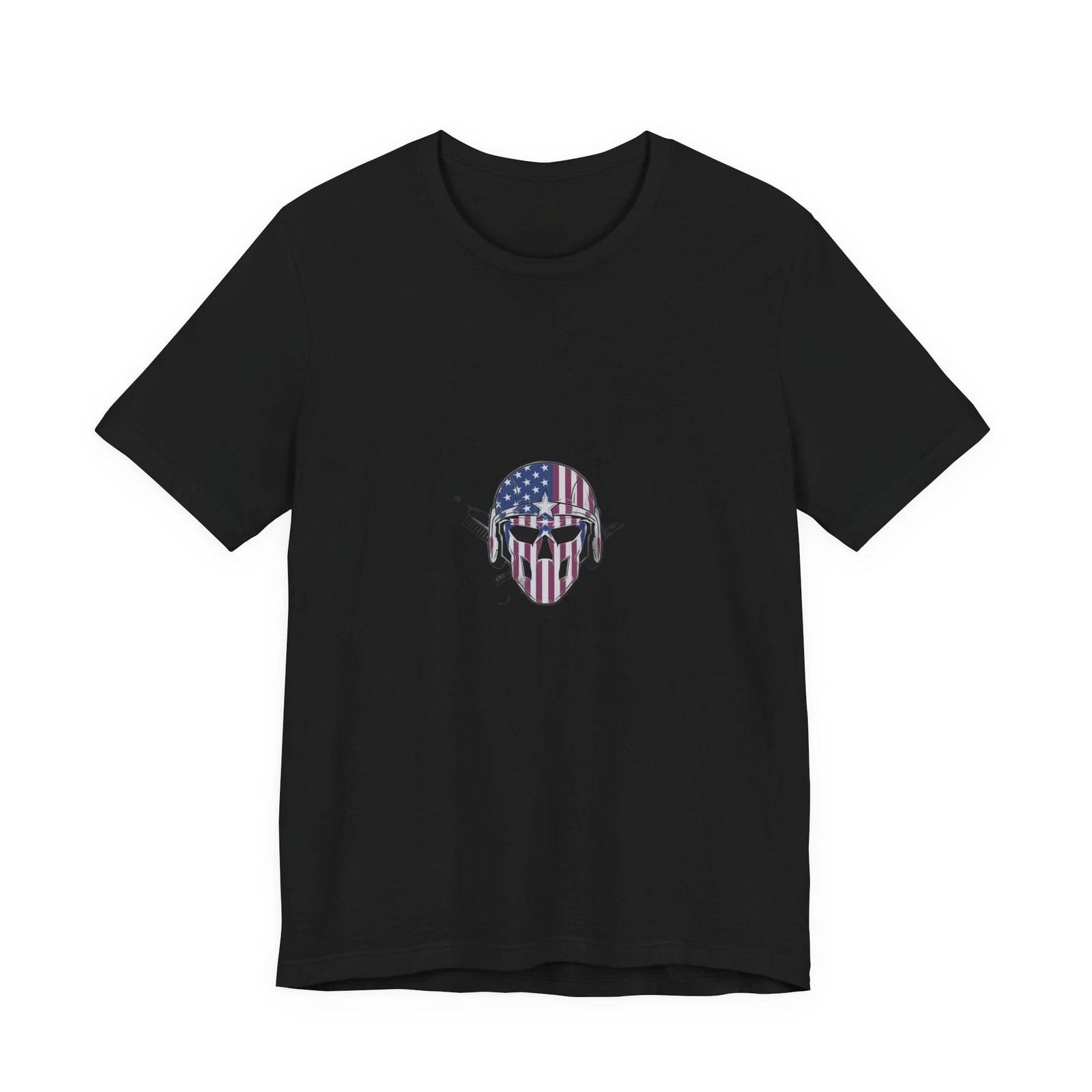 Infidel Military Helmet Unisex T-Shirt Patriotic Veteran Tee 2XL