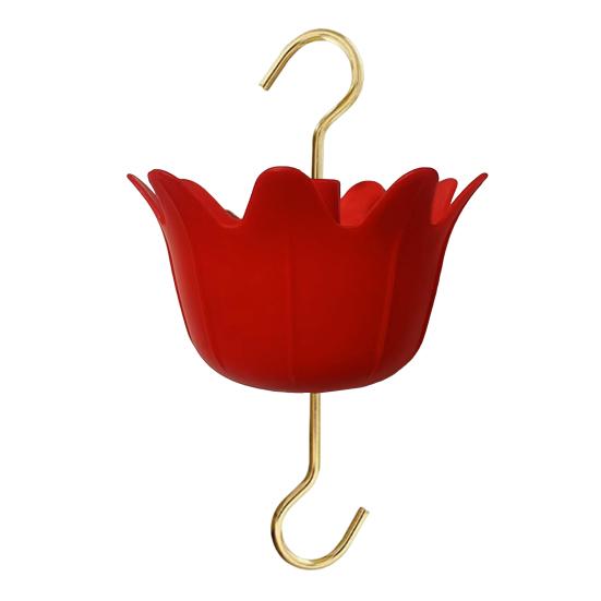 

1 комплект, крючок для кормушки для птиц, видимый уровень воды от муравьев, пластиковый перевернутый зонтик, крючок для подачи воды, ежедневное использование красный