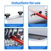 Electric Wire Stripping Machine 1-70mm Commercial Waste Copper Cable Peeler 60W Automatic 6 Hole Stripper Machine Wire Peelabler