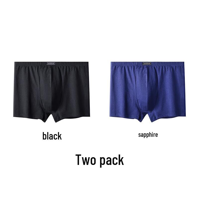Men s Cotton High-Waist Boxer Briefs (2-Pack)