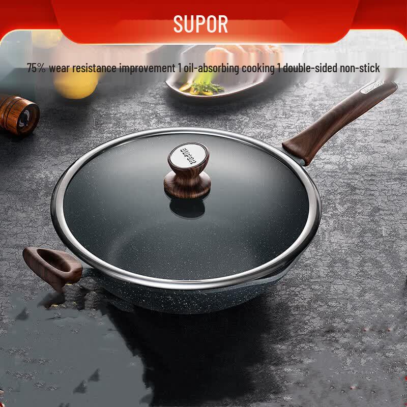 Supor Maifan Stone Non-Stick Wok
