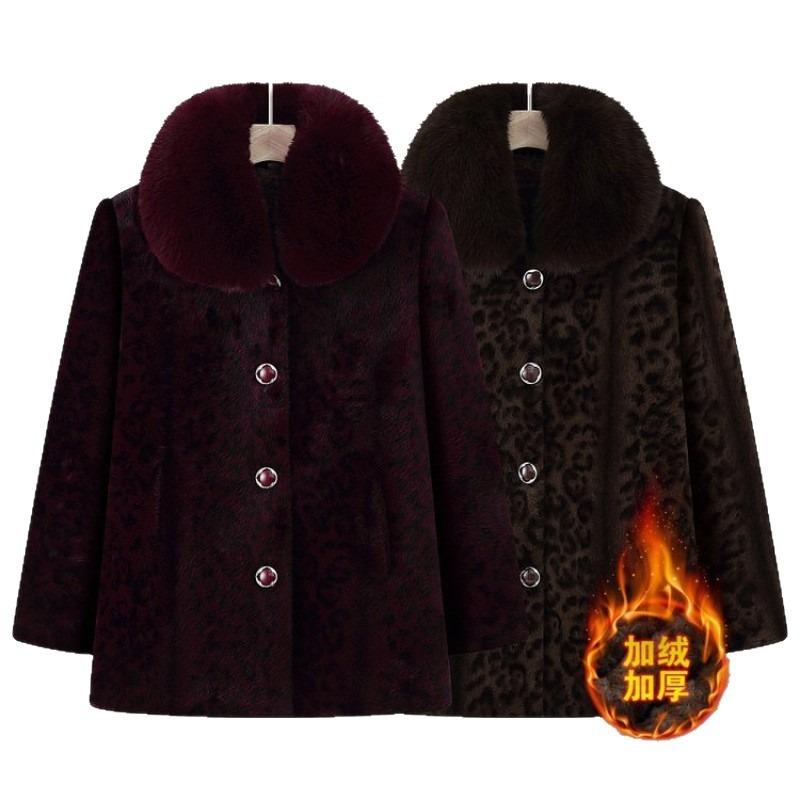 Winter Imitation Fur Mink Coat Thickened Warm Plush Coat Clothes
