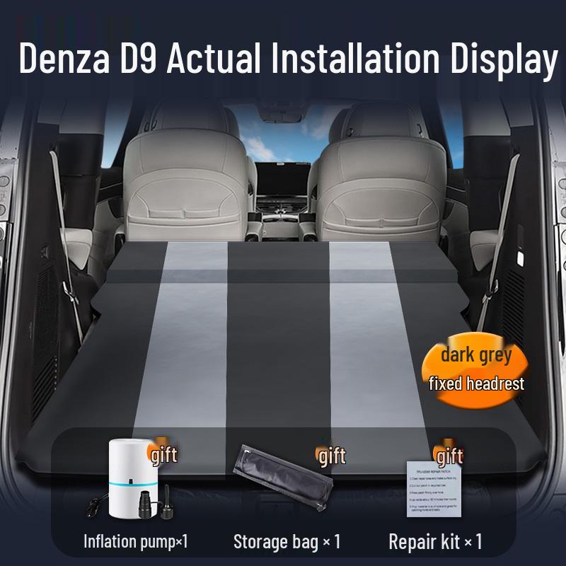 Denza D9 Auto-Bett: Automatische aufblasbare Matratze für Rücksitz & Kofferraum