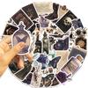 50Pcs Dark Aesthetic Diary Stickers Graffiti Horrible Decals For Phone Laptop Skateboard Suitcase Guitar Waterproof Sticker