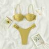 Plus Size European & American Triangle Bikini - Sexy Two-Piece Swimsuit for Women