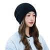 Korean New Colorful Diamond Plaid Rabbit Hair Pile Hat Outdoor Plus Velvet Thickened Windproof Warm Hat Autumn and Winter Casual Cold Hat