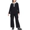 Nike Polo Shirts Women's Black Polo Collar Moderate Straight Fit IF0358-010