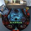Matrix Pattern Round rug,Carpet Rug for Living Room Bedroom Playroom ,Non-slip Floor Mat,Holiday Gifts and Birthday Gifts.