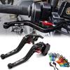 Aluminum Brake Clutch Lever Suzuki GSR750 GSR600 GSR400 Motorcycles Short/Long Length Adjustable Handle