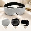 Light Blocking 3D Sleep Eye Mask Adjustable Travel Eye Cover Blindfold Eyeshade  Shift Work