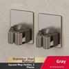 2Pcs Rust-Proof Wall Mounted Broom Stand Space Saving Mop Clip Rack Mop Storage Clamp  Kitchen