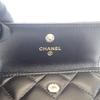 Chanel AP3813_B15723_94305 Card Case Black Lambskin Women