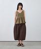 Hilliment Women'S Cargo Balloon Skirt (Brown)
