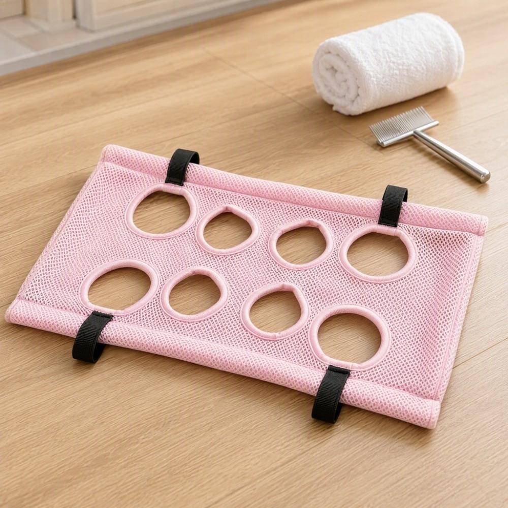 Foldable Pet Grooming Table Non-Slip Pet Grooming Hammock Mesh Grooming Platform Medium Pets