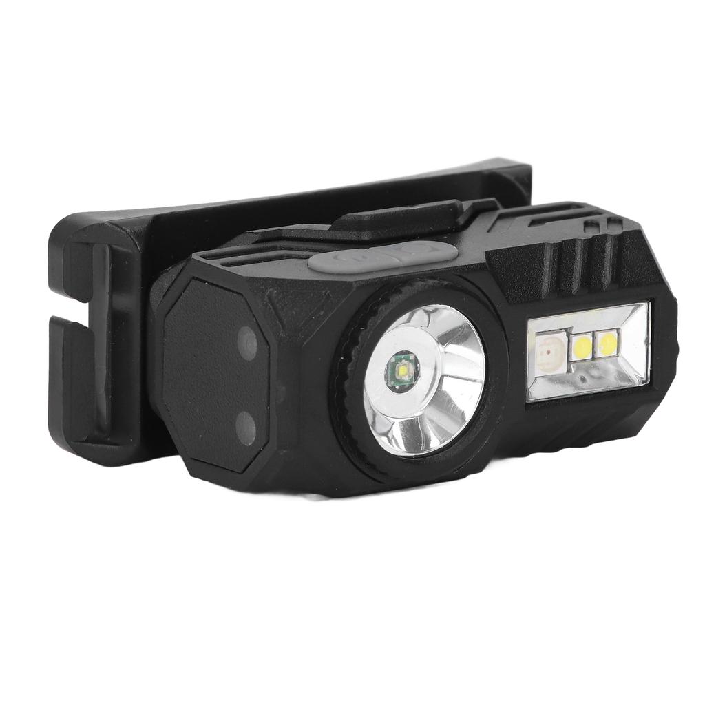 Motion Sensor Headlamp Multiple Modes High Brightness Magnetic LED Light with Headband and   Clip for Outdoor