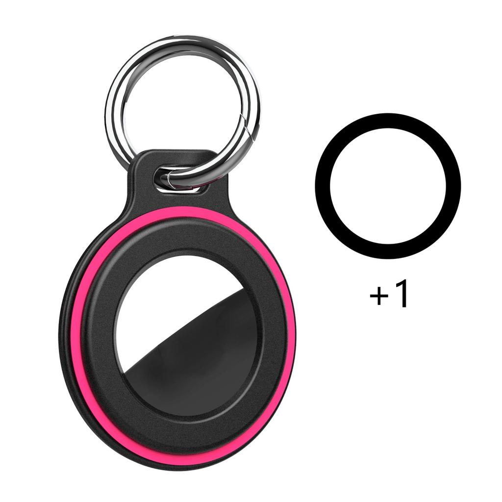 For Apple Airtags Locator Silicone Protect Case For Kids/Pet/Backpack With Strap Lanyard + Keychain AirTag GPS Tracker Accessory