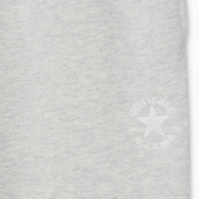 Converse Gold Standard Loose Fit Sweatpants Light Grey Heather 10025915 A02