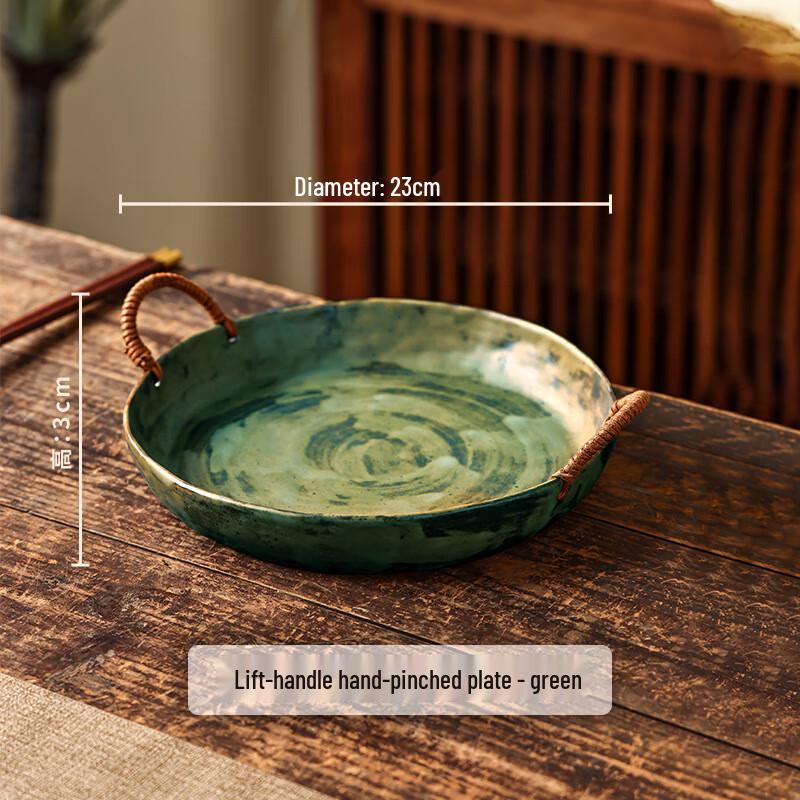 

Набор керамической посуды ручной работы из грубой керамики