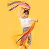 Conjunto de 12 Fitas de Ginástica Arco-Íris para Ginásio, Treino, Circo, Dança, Twirling