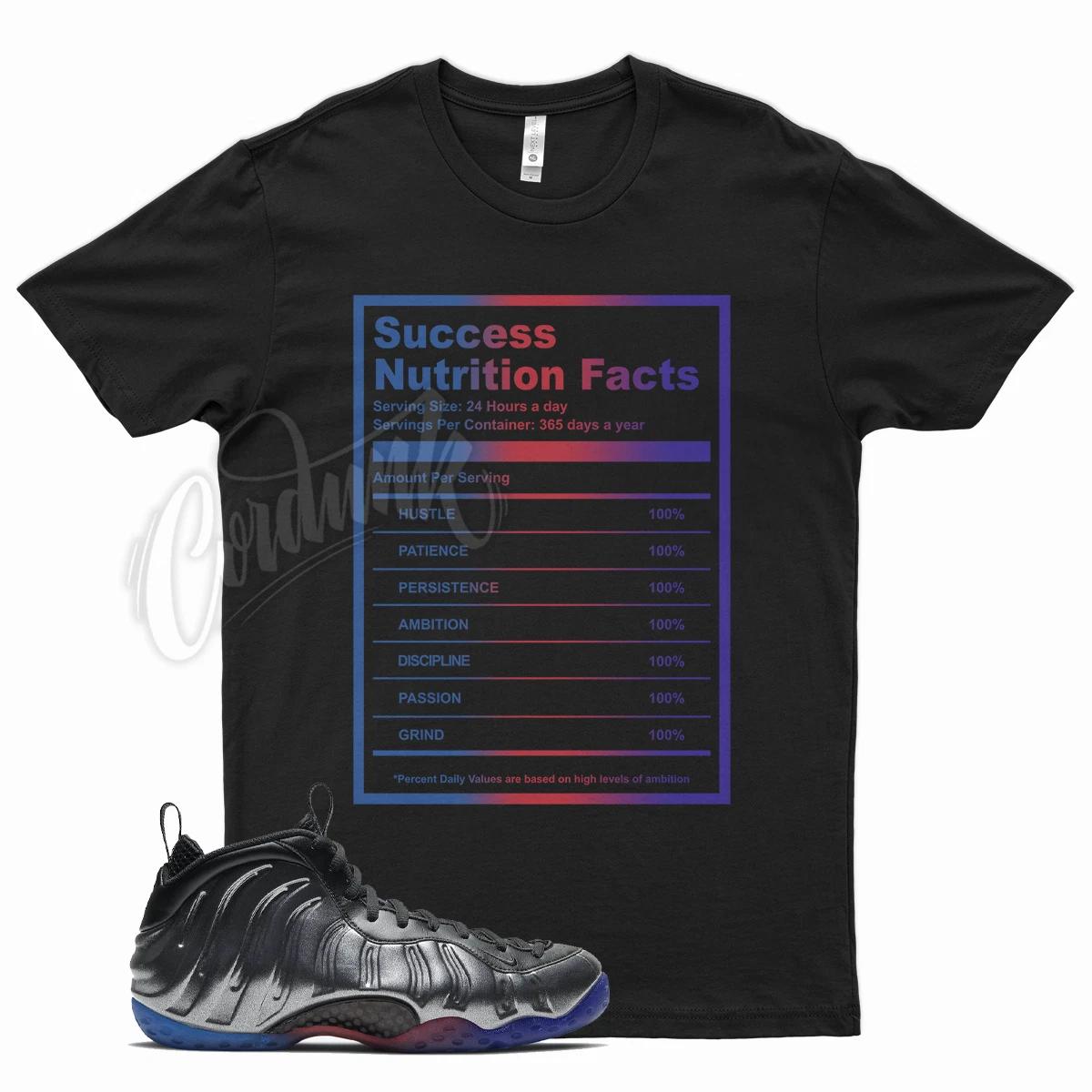 

Черная футболка SUCCESS для N Foamposite Pro с градиентными подошвами Aurora Denim Lava S