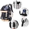 Asge Women's Fashion School Bag Kawaii Printing Backpack Girls Casual Waterproof Backpack School Teenager Daypack