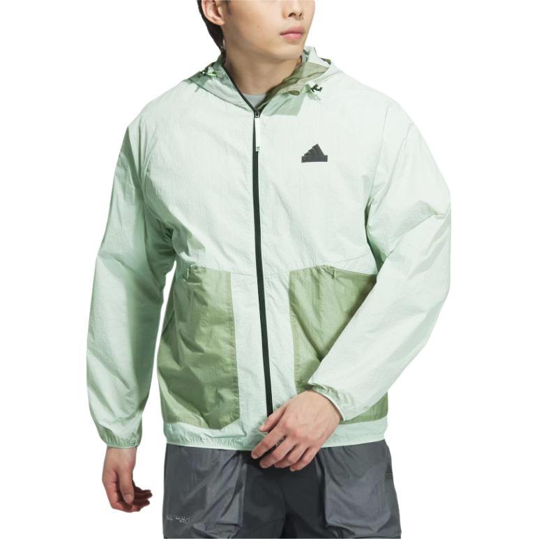 adidas F50 TH LIGHTWEIGHT WOVEN JACKET Jackets & Coats Men's Linen Green JI8660