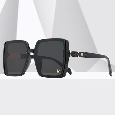 Nieuwe Mode Zonnebril High-End Groot Montuur Klein Gezicht Kleurverloop Zonnebril UV-Bescherming(Ds-2134)