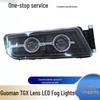 Compatible Dual-Lens LED Fog Light Assembly for MAN TGX/TGS Trucks