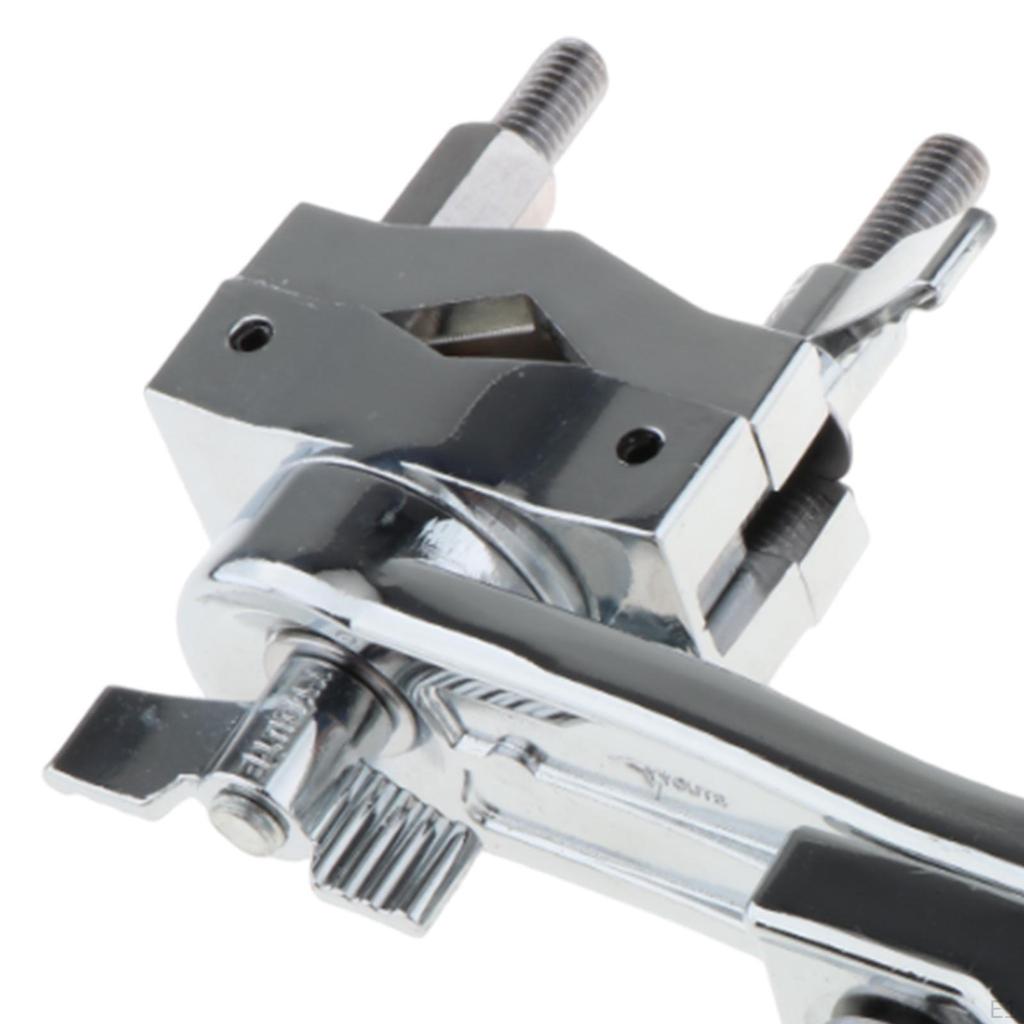 Drum Connecting Bracket Rack Clamp Percussion Stand Attachment Adjustable Extension
