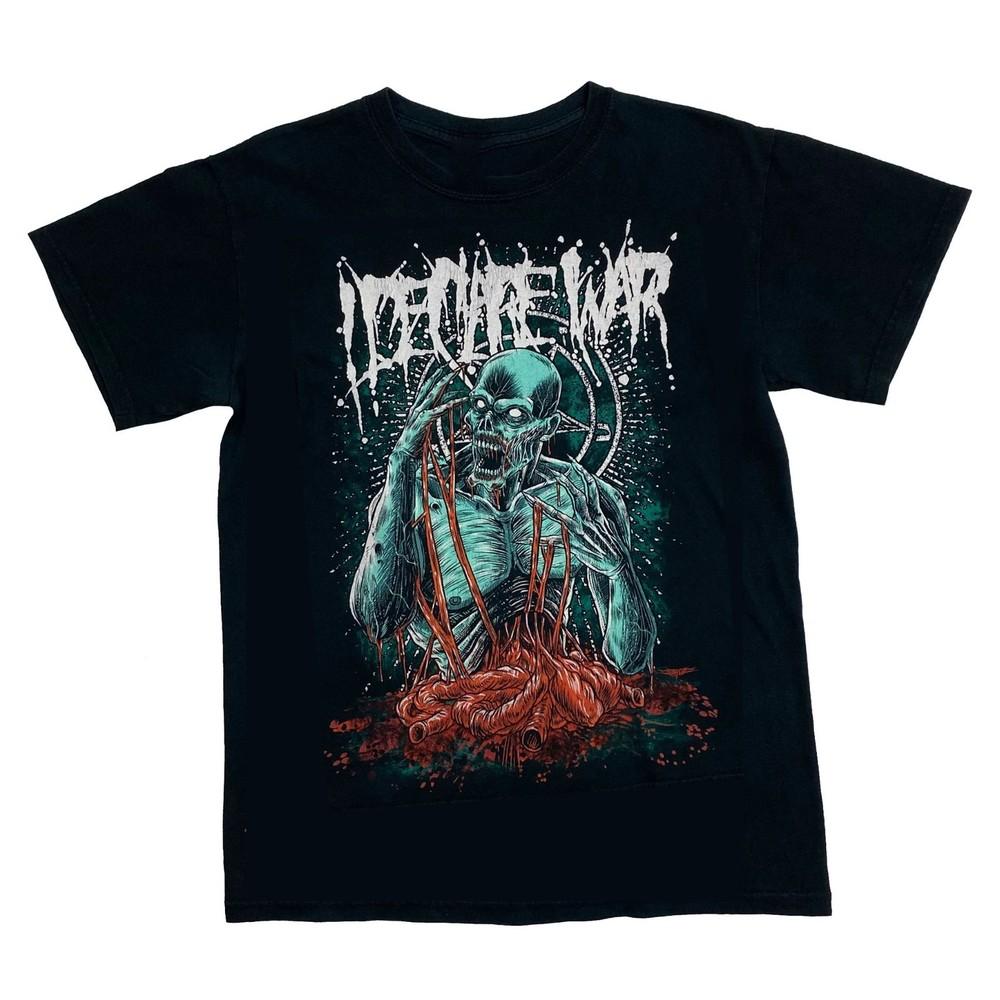 New I DECLARE WAR Deathcore Metal Band TShirt ZL361  Unisex T-Shirt XL